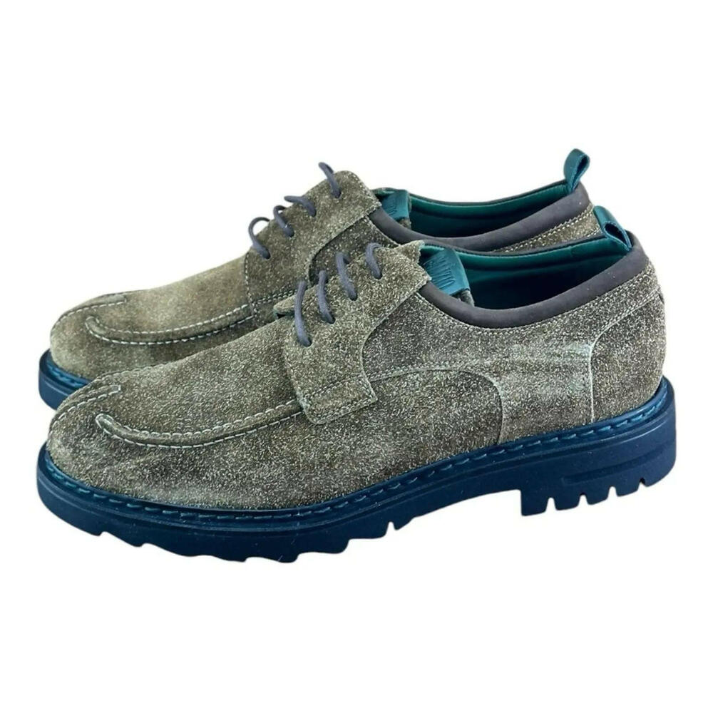 Galizio Torresi Safari Desert Oxford  Men Size 8.5-9 Suede green